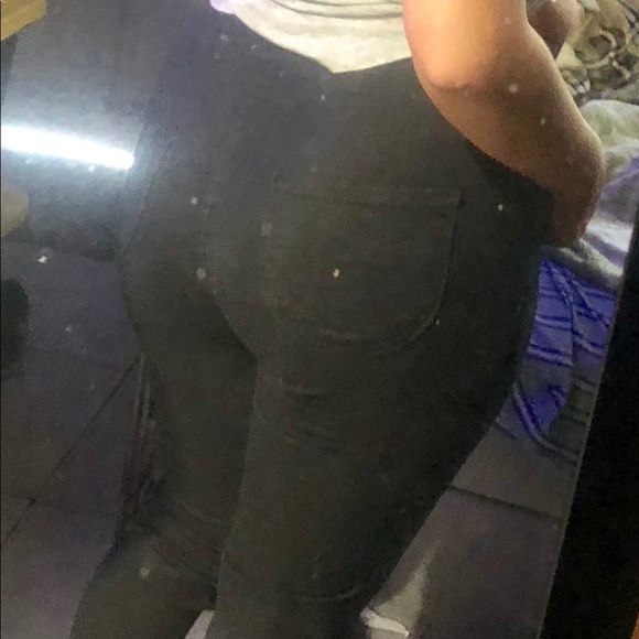 Black high waisted jeans - Picture 3 of 3